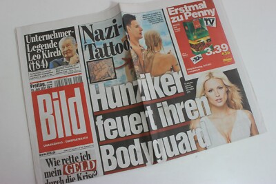 BILDzeitung 15/07/2011 July 15/7/2011 Special Occasion Gift