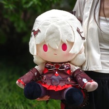 40cm Honkai Impact 3 Theresa Plush Doll Sitting Pose Stuffed Toy Large Pillow