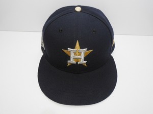 astros gold hat