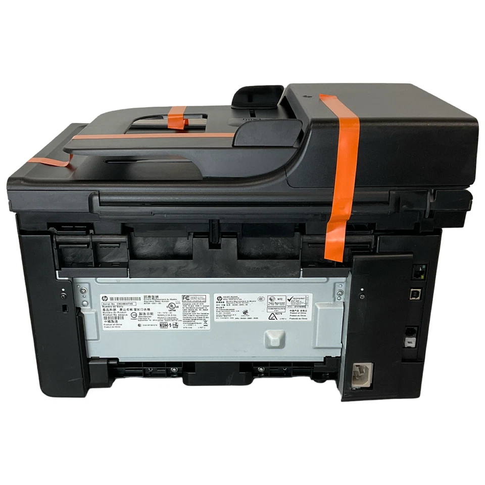HP LaserJet Pro M1212nf MFP All-in-One Laser Printer CE841A TONER INCLUDED - Image 3 of 4