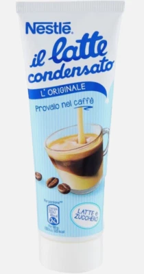 NESTLÉ LATTE CONDENSATO NESTLE' LATTE INTERO CONCENTRATO PER DOLCI GELATO TUBETTO 170gr