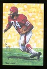 Joe Perry Signed Goal Line Art Glac Autographed 49ers Gold Seal 23713