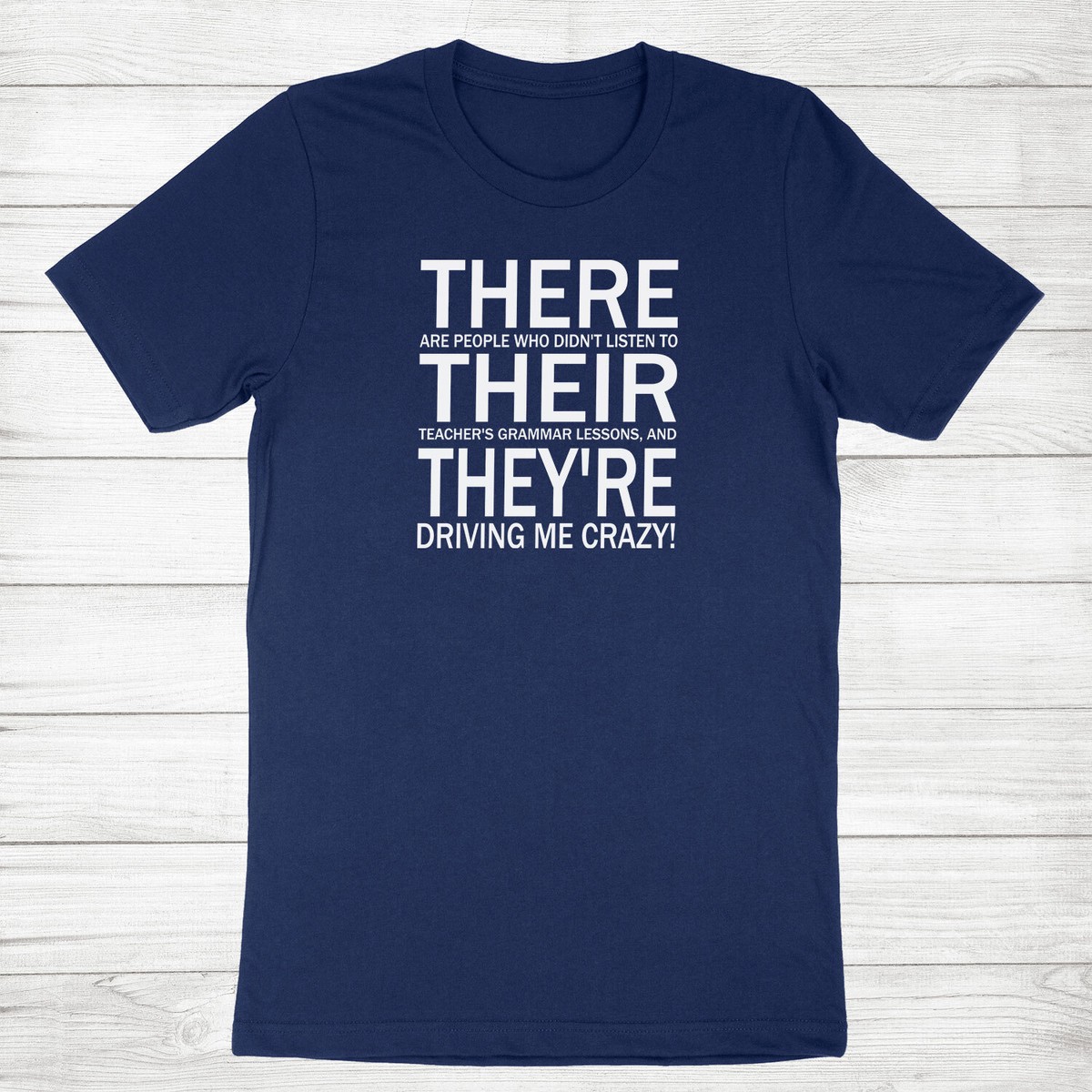 Their They Re English Teacher T Shirts Funny Teacher Gifts Funny