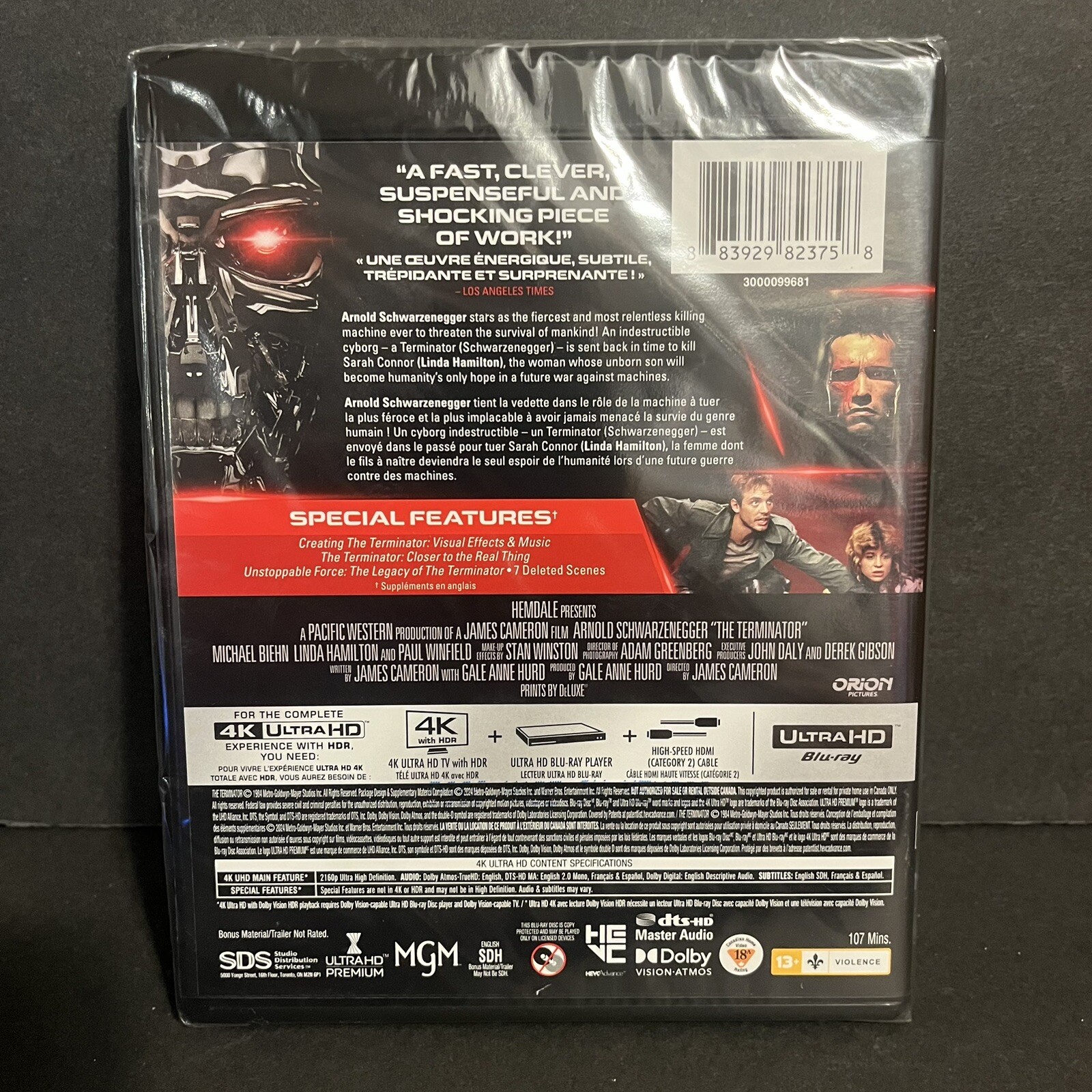 Terminator Uhd The Terminator 4K UHD Blu-ray (Brand New Sealed) | eBay UK