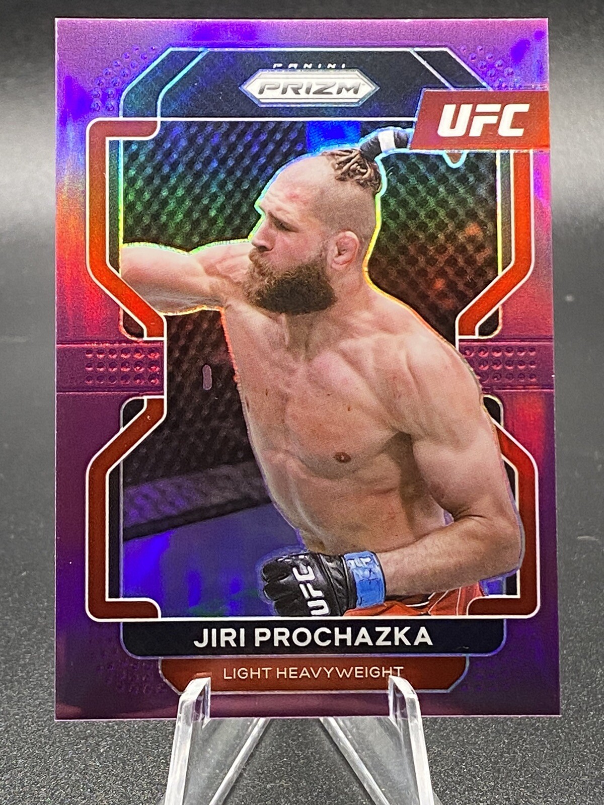 2022 Panini Prizm UFC Purple Prizm /149 Jiri Prochazka #185
