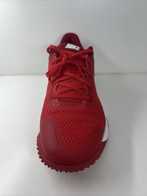 Men's Red Nike Alpha Huarache Elite 3 Turf Shoes Size 14 NIB