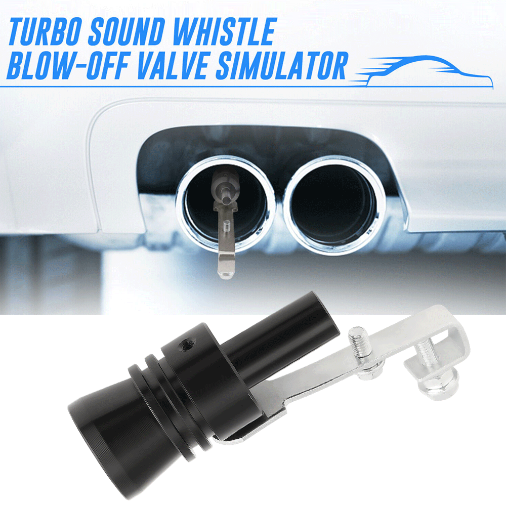Turbo Sound Whistle - Auspuff Pfeife Für Auto Sound Booster Tuning