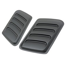 Fits Universal All 2000 10 20 Scoop Vent Hood Bonnet Cover Trim Matte Black