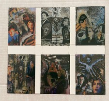 X-File Sezon 2 Karty pościgowe Trawione folie Niecięty arkusz Miran Kim i1 i2 i3 i4 i5 i6