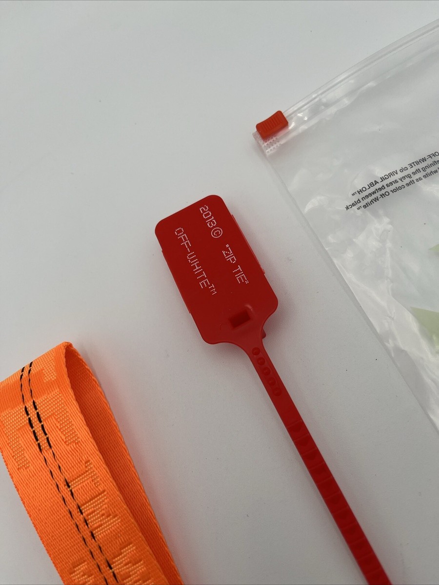 Off White Industrial Keychain Orange | eBay