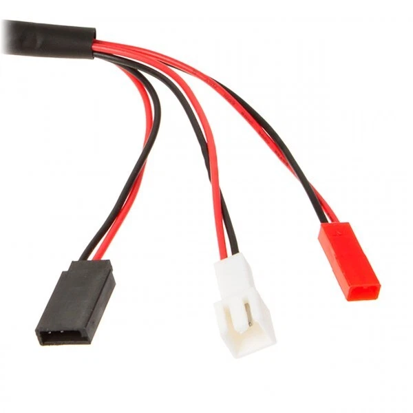 Robitronic Adattatore Per Caricabatteria Tamiya - Futaba / BEC / Micro - Immagine 2 di 3