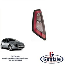 FIAT PUNTO EVO 2009 SX FANALE STOP POSTERIORE A LED SINISTRO CON BORDO NERO