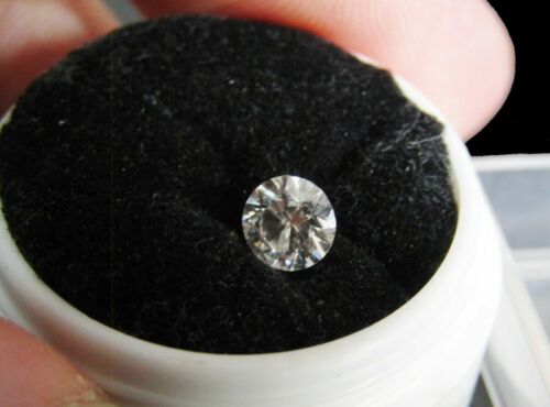 Anillo oro blanco 18cts, diamante certificado 0.51cts color F +6 diamantes peque - Imagen 7 de 12