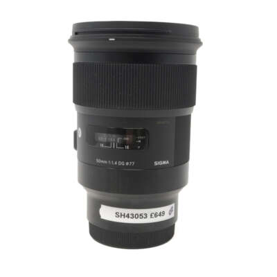 Gebrauchtes Sigma 50mm F/1.4 DG ART Objektiv in Sony E-Mount - Originalverpackt (SH43053)