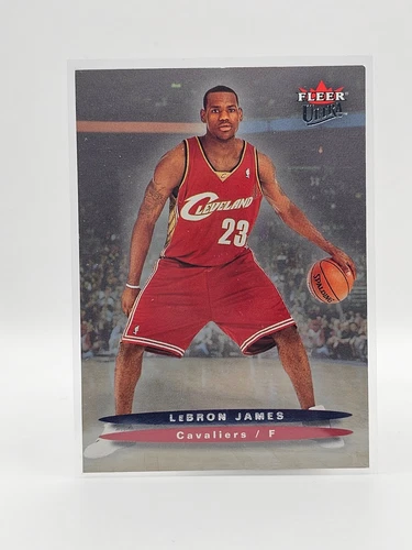 2003-04 Fleer Ultra H2 Hummer LeBron James Rookie Card RC #171 Cavaliers