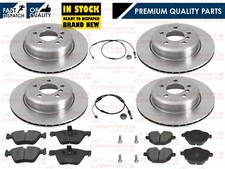 FOR BMW 5 SERIES F10 518D 520 520D FRONT REAR VENTED BRAKE DISCS PADS 2010-2016