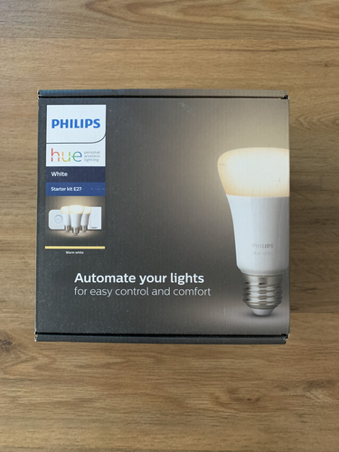 Philips Hue White Starter Set mit 3 x E27 Lampen 2700K dimmbar NEU - Bild 1 von 1