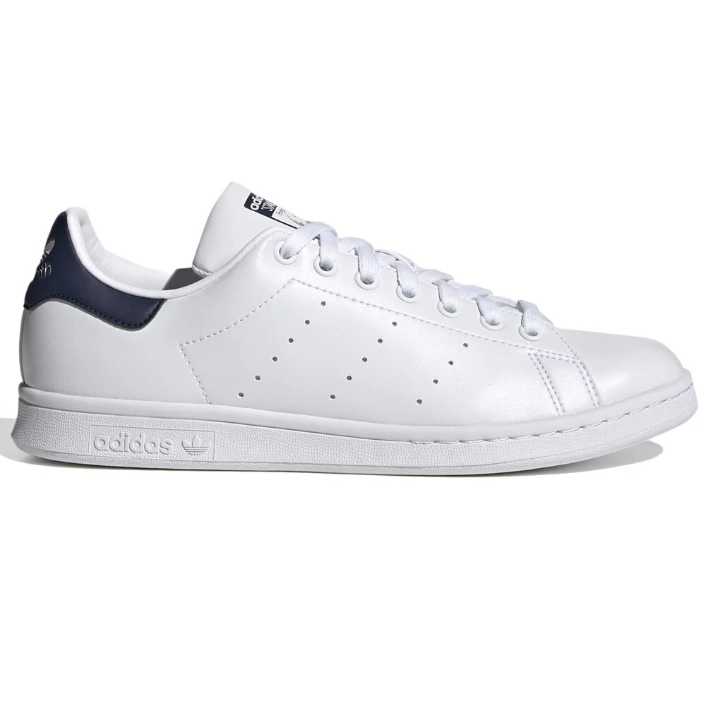 Gym Claire Overholdelse af Adidas Stan Smith Man White Blue Shoes Sneakers 40 41 42 43 44 45 Original  | eBay