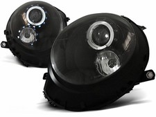 Angel Eyes Scheinwerfer Set in schwarz f�r BMW MINI COOPER 2006-2014