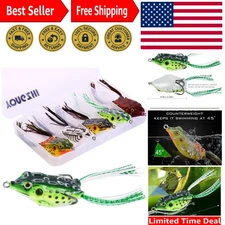 Exciting 5-Piece Swimbait Crankbait Set for Bass Fishing - Deep & Shallow Diving