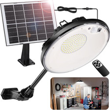 Solar Lights Outdoor Indoor, 3500LM 4 Modes 1 All Day Mode Motion Sensor Secur