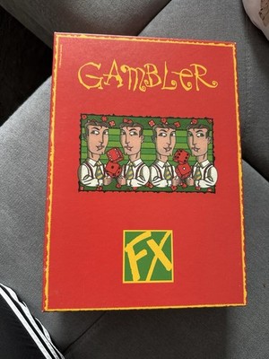 Gambler - FX Schmid 1998 Brettspiel Würfelspiel Taktik Vintage 100% Komplett