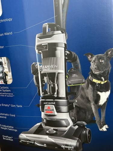 Bissell Cleanview Rewind Pet Vacuum Cleaner Model 3676U Grey - Picture 4 of 7