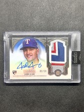 2023 Topps Dynasty Josh Jung Instant Offense Rookie Patch Auto RPA /10 #DAP-JJ1