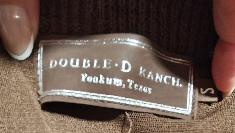 Falda Boho Western Double D Ranch Para Mujer Tejida Bordada Pequeña Foto 3 de 4