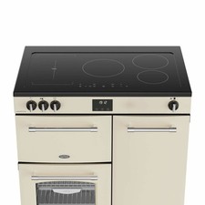 Belling 444411824 Farmhouse 90Ei Electric Induction Range Cooker Cream RRP £1699