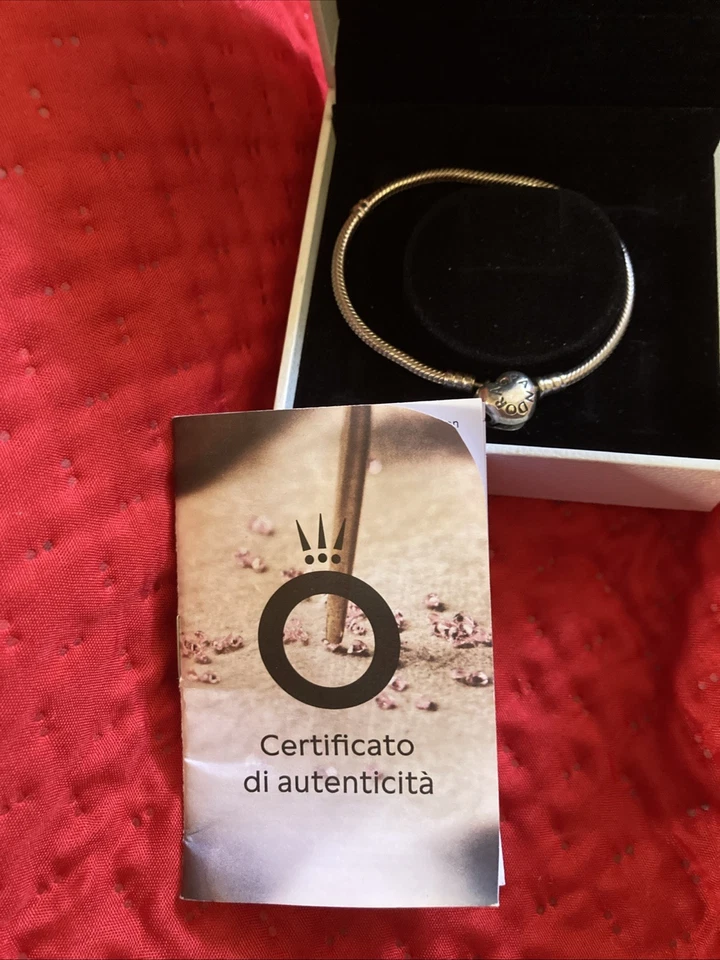 Pandora 590719 Bracciale a Catena Forma di Cuore - Argento - Immagine 3 di 4