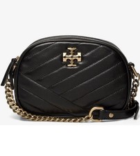 Image of Tory Burch Kira Chevron SM Camera Bag Black new
