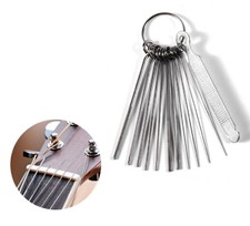 Guitar Nut Slotting File Kit Luthier Saw File Set for String Slot Repair Setup