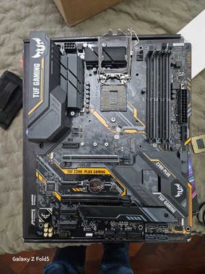 ASUS TUF Z390-Plus Gaming Motherboard - READ DESCRIPTION - Bent Pins / RAM Issue