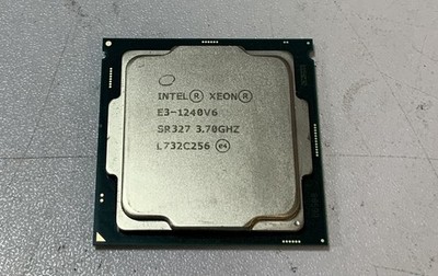Intel Xeon E3-1240V6 4-Core 3.7GHz 8MB Cache CPU Processor ''P3B''