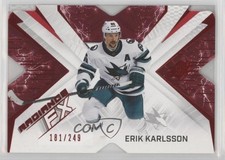 2022-23 SPx Radiance F/X Red 181/249 Erik Karlsson #RFX-50 0il7