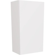 900mm High 500mm Matt White Kitchen Wall Unit Fully Assembled
