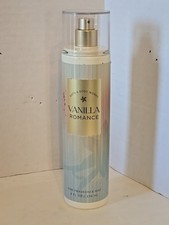 Bath  Body Works Vanilla Romance Fine Fragrance Mist Spray Splash 8oz