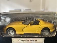 Classic Sports Car Collection Yellow Chrysler Viper