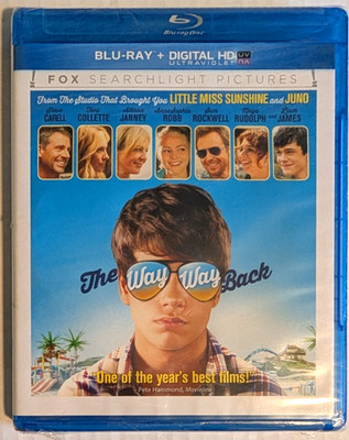 The Way Way Back Blu-ray + Digital HD Steve Carell, Toni Collette Allison Janney