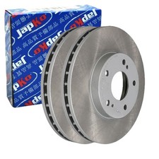 2X JAPKO BREMSSCHEIBEN VORNE 280mm BELÜFTET PASSEND FÜR NISSAN 200SX 300ZX