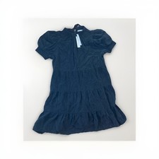 Alice & Olivia Dorine Puff Sleeve Mini Dress With Zipper Size Women’s XL