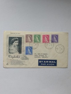 Kanada Ersttagsbrief Krönung Elisabeth II. 1953