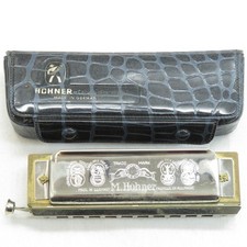 Vintage M Hohner Marine Band Harmonica Made in Germany Grand Prix 1893 1926 1937
