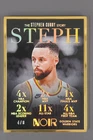 2024-25 Panini Noir Stephen Curry Biopics FOTL Holo Gold /8 #239 SSP Warriors