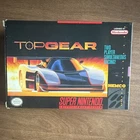 Kemco Top Gear Super Nintendo SNES Two Player Racing NTSC-U/C