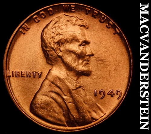 1949 Lincoln Wheat Cent-Choice Gem BU Lustrous No Reserve #i2976