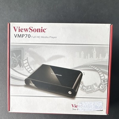 ViewSonic VMP70 1080p Full HD Media Player Black HDMI Composite RCA Outputs