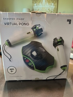 Sharper Image Virtual Pong Model Number 3054 New Unused -Open Box-Box Has Wear