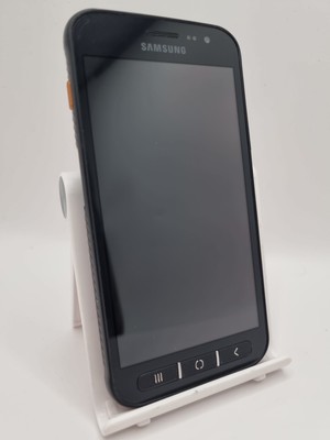 Samsung Galaxy Xcover 4s schwarz entsperrt Android Smartphone gesprungen unvollständig #B